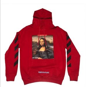 Authentic Virgil Abloh Off White Mona Lisa Hoodie